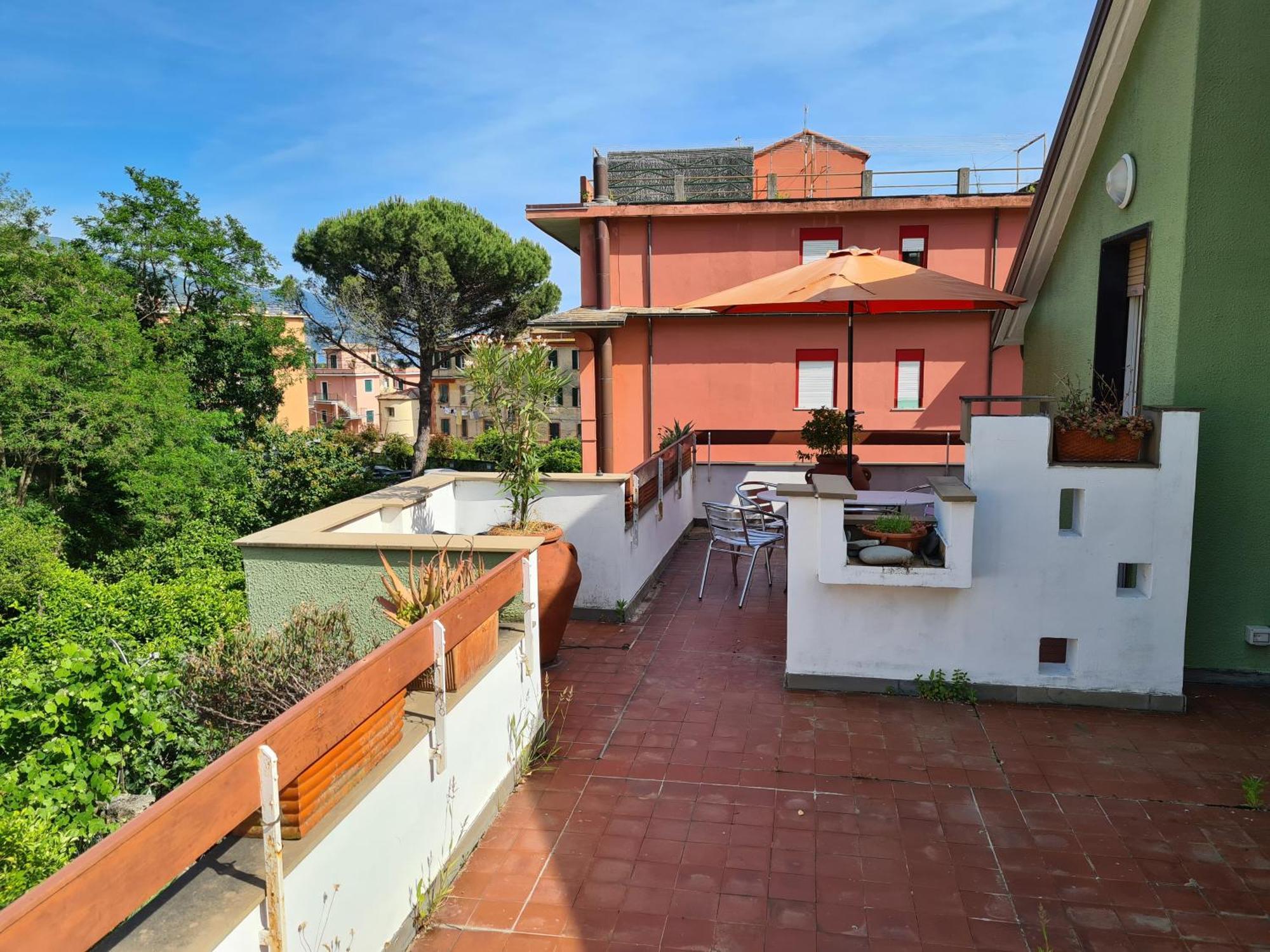 Verde Mare Aptm - Rooftop Terrace - Near Sea- A.C. Monterosso al Mare Bagian luar foto